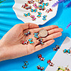 Alloy Enamel Connector Charms FIND-TAC0029-09-5