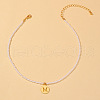 Round Plastic Pearl Beaded Necklaces FS-WG7BB5B-13-1