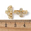 Brass Micro Pave Cubic Zirconia Pendants Bails KK-D324-40G-2