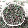 Transparent Inside Colours Glass Seed Beads SEED-A032-04U-2
