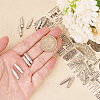 CHGCRAFT 10Pcs Brass Screw Clasps KK-CA0002-71-3
