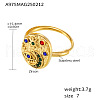 304 Stainless Steel & Cubic Zirconia Finger Rings for Women FS-WG99359-03-2