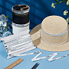 Sparkle Polyester Lace Ribbons OCOR-WH0090-67A-5