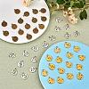 84 Pieces Zodiac Sign Charm Pendants 12 Constellation Charm Pendant Alloy Charm for Jewelry Necklace Earring Making Crafts JX557C-6