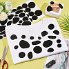 AHADERMAKER 8 Sheets 2 Styles Felt Self-adhesive Pads FIND-GA0003-27-4