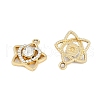 Alloy Rhinestone Pendants FIND-M018-15G-2