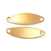 201 Stainless Steel Connector Charms STAS-P320-07G-1