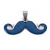 201 Stainless Steel Enamel Pendants STAS-S110-075L-1