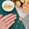   60Pcs 3 Styles Brass Spacer Beads KK-PH0006-61A-3