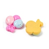 Opaque Resin Enamel Cabochons CRES-D308-13-3