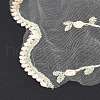 Embroidery Flower Polyester Lace Trim OCOR-XCP0002-73-1