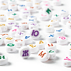Enamel Style Acrylic Beads SACR-TA0001-02-2