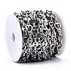 Tarnish Resistant 661 Stainless Steel Heart & Flat Round & Oval Link Chains CHS-T005-02P-4