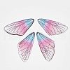 Olycraft 48pCS 8 Colors Transparent Resin Pendants RESI-OC0001-38-4