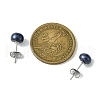 Mother's Day Jewellery Natural Pearl Beads Ear Studs EJEW-JE02880-02-2