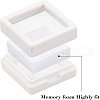 Acrylic Jewelry Box OBOX-WH0004-05A-02-4