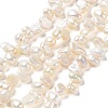 Natural Keshi Pearl Beads Strands PEAR-J007-63-1
