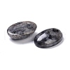Natural Black Larvikite Cabochons X-G-Z020-10-3