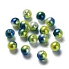 Rainbow ABS Plastic Imitation Pearl Beads OACR-Q174-3mm-16-1