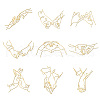 Nickel Decoration Stickers DIY-WH0450-119-1