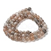 Natural Grey Moonstone Beads Strands G-F632-24-02-01-3