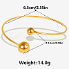 304 Stainless Steel Cuff Bangles JW3616-2-4