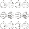 Beebeecraft 30Pcs 2 Styles 304 Stainless Steel Charms STAS-BBC0006-10-1