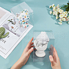 BENECREAT 15Pcs Rectangle Transparent Plastic PVC Box Gift Packaging CON-BC0002-21A-3