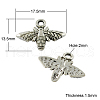 Tibetan Style Alloy Pendants TIBEP-S019-AS-LF-1