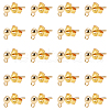 ARRICRAFT 30Pcs Brass Stud Earring Findings and 30Pcs Earring Backs Sets KK-AR0001-91G-NR-1