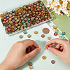 SUNNYCLUE 300Pcs Plating Acrylic Beads TACR-SC0001-32-3