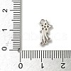 Brass Micro Pave Cubic Zirconia Charms KK-I276-43P-3