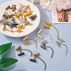 30 Sets 6 Colors Iron Chain Extender IFIN-TA0001-52-15