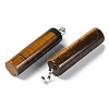 Natural Tiger Eye Pendants G-E603-02P-03-3