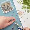 Unicraftale 120Pcs 2 Style 304 Stainless Steel Ball Stud Earring Findings STAS-UN0028-90-2