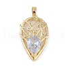 Brass Glass Pendants RGLA-M002-02G-1