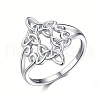 Brass Finger Rings for Women FS-WG7B597-02-4