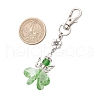 7Pcs Angel Glass Pendant Decorations HJEW-MZ00261-5
