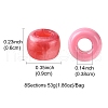 8 Styles Plastic Pearlized Beads KY-FS0001-21D-5