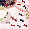   120Pcs 6 Colors Handmade Woven Costume Accessories WOVE-PH0001-18A-5
