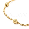 Rack Plating Brass Satellite Chain Necklace for Women NJEW-F304-01G-2