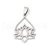 201 Stainless Steel Pendants STAS-F316-36P-1