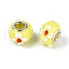 Handmade Lampwork European Beads X-LAMP-Q029-03B-3