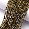 Natural Labradorite Bead Strands G-K146-49-3mm-2