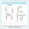 Unicraftale 304 Stainless Steel Earring Hooks STAS-UN0001-34G-3