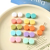 Opaque Acrylic European Beads X-OACR-L016-07-1