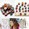  20Pcs Natural India Agate Gemstone European Beads G-NB0005-89A-4