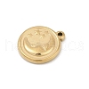 304 Stainless Steel Pendants STAS-D366-01D-G-2