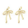 Rack Plating Brass Clear Cubic Zirconia Pendants X-KK-M293-16G-01-1