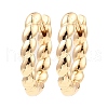 Brass Hoop Earrings EJEW-I289-51A-KCG-1